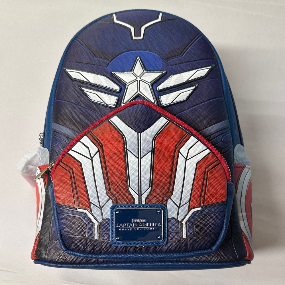 Captain America Loungefly Themed Backpack